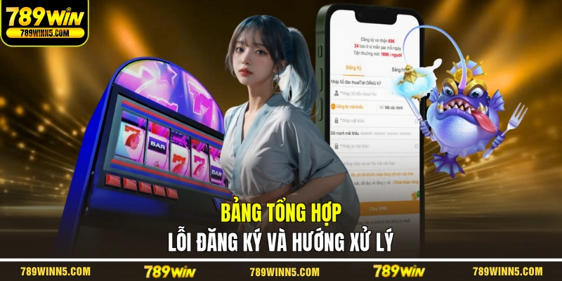 Bảng tổng hợp lỗi đăng ký và hướng xử lý